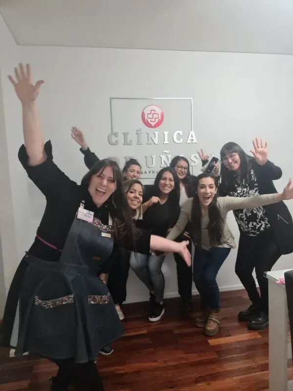 Grupo al finalizar una clase presencial